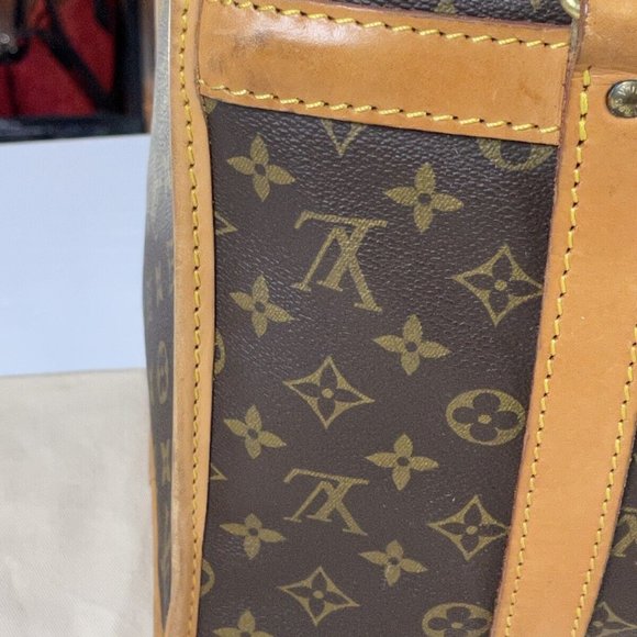 LOUIS VUITTON Monogram Vintage 16" Overnight Travel Carryall Doctor Case Bag - Picture 6 of 16